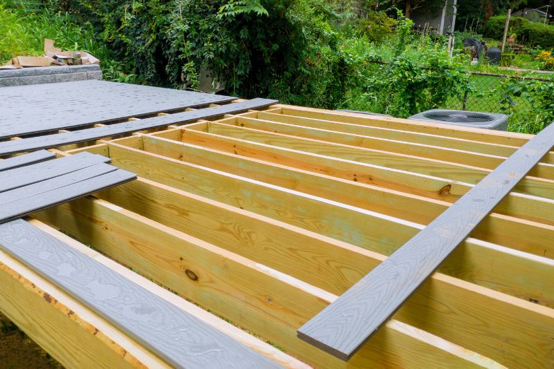 Composite deck built by Patios Wollongong Pro