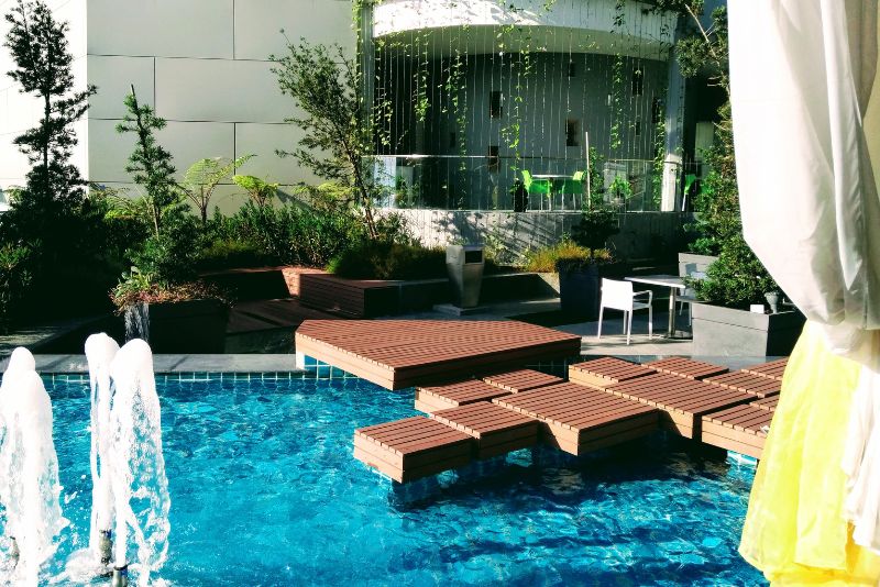 Pool decking built by Patios Wollongong Pro